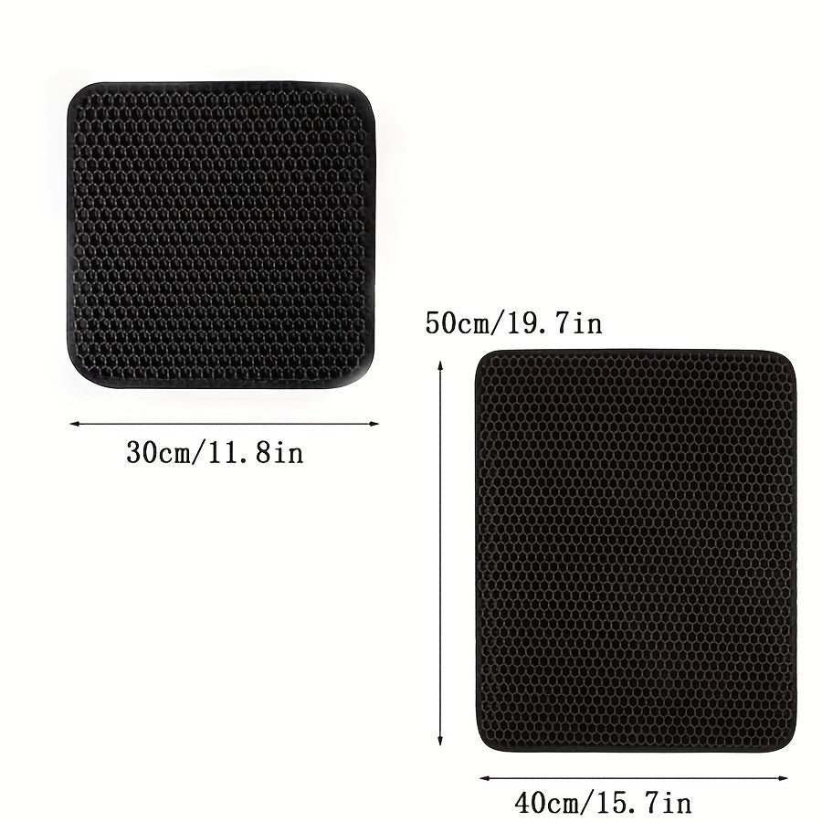 Fur & Fresh Double-Layer Cat Litter Trapping Mat