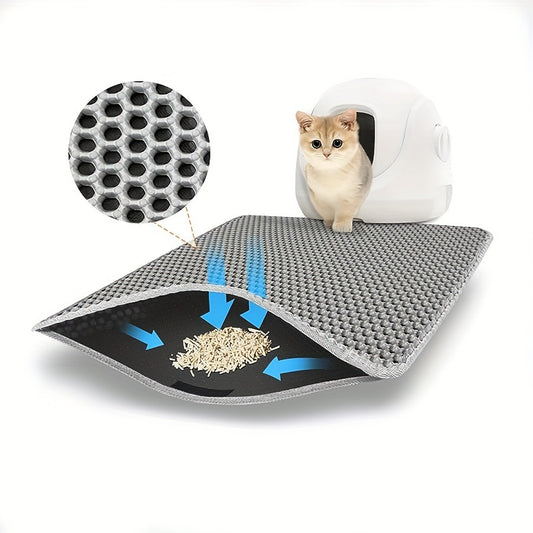Fur & Fresh Double-Layer Cat Litter Trapping Mat