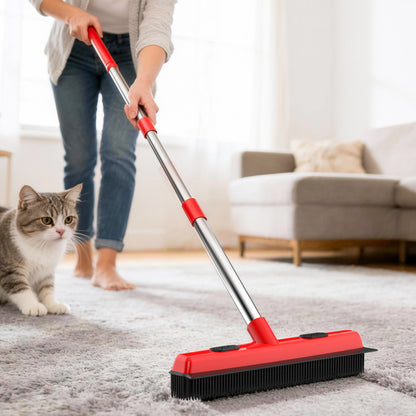 Fur & Fresh 2-in-1 Pet Hair Removal Broom & Squeegee – Deep Carpet Fur Cleaner