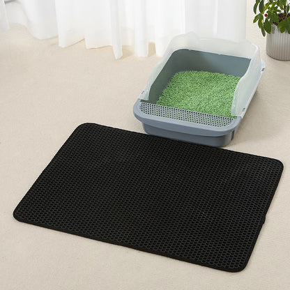 Fur & Fresh Double-Layer Cat Litter Trapping Mat