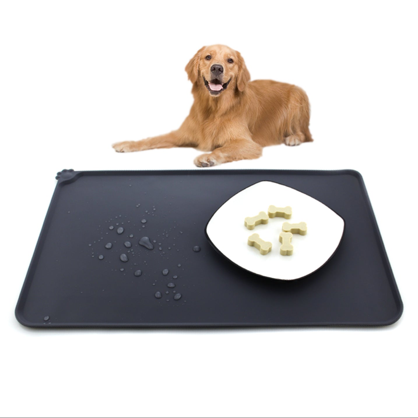 Fur & Fresh Waterproof Silicone Pet Feeding Mat
